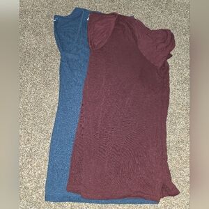 2 Old Navy Luxe Shirts XXL Tall
